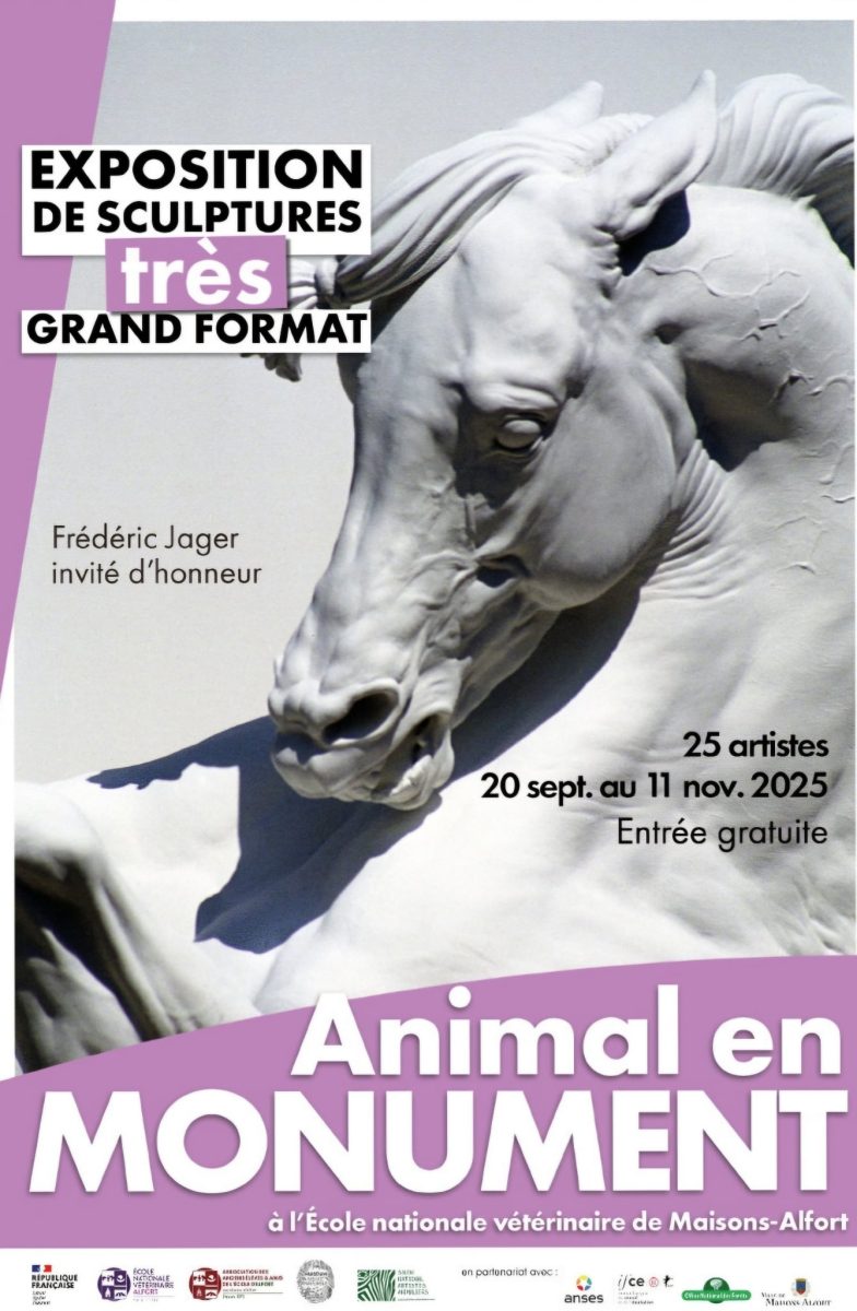Présentation des prochaines expositions Maison Alfort 20 sept. au 30 nov. 2025 affiche d'exposition à laquelle a participé Farid Lazib sculpteur et soudeur artistique