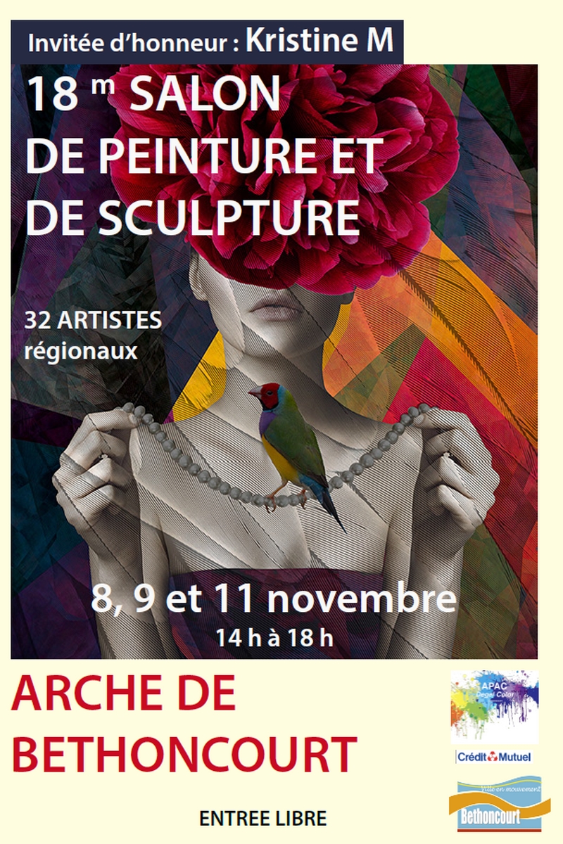 Présentation des prochaines expositions Salon de Bethoncourt (25) Nov 2025