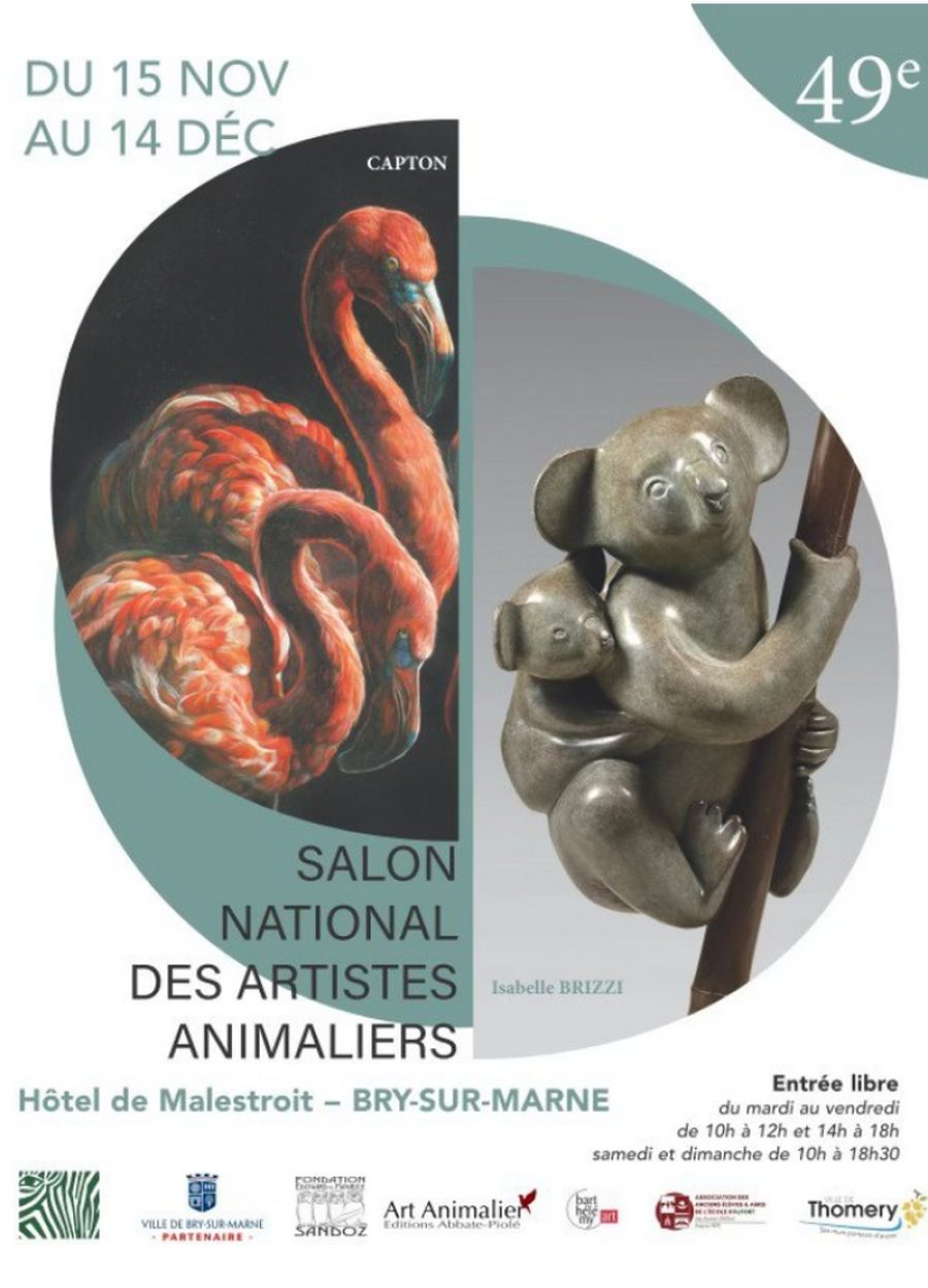 Présentation des prochaines expositions Salon national des artistes animalier 2025